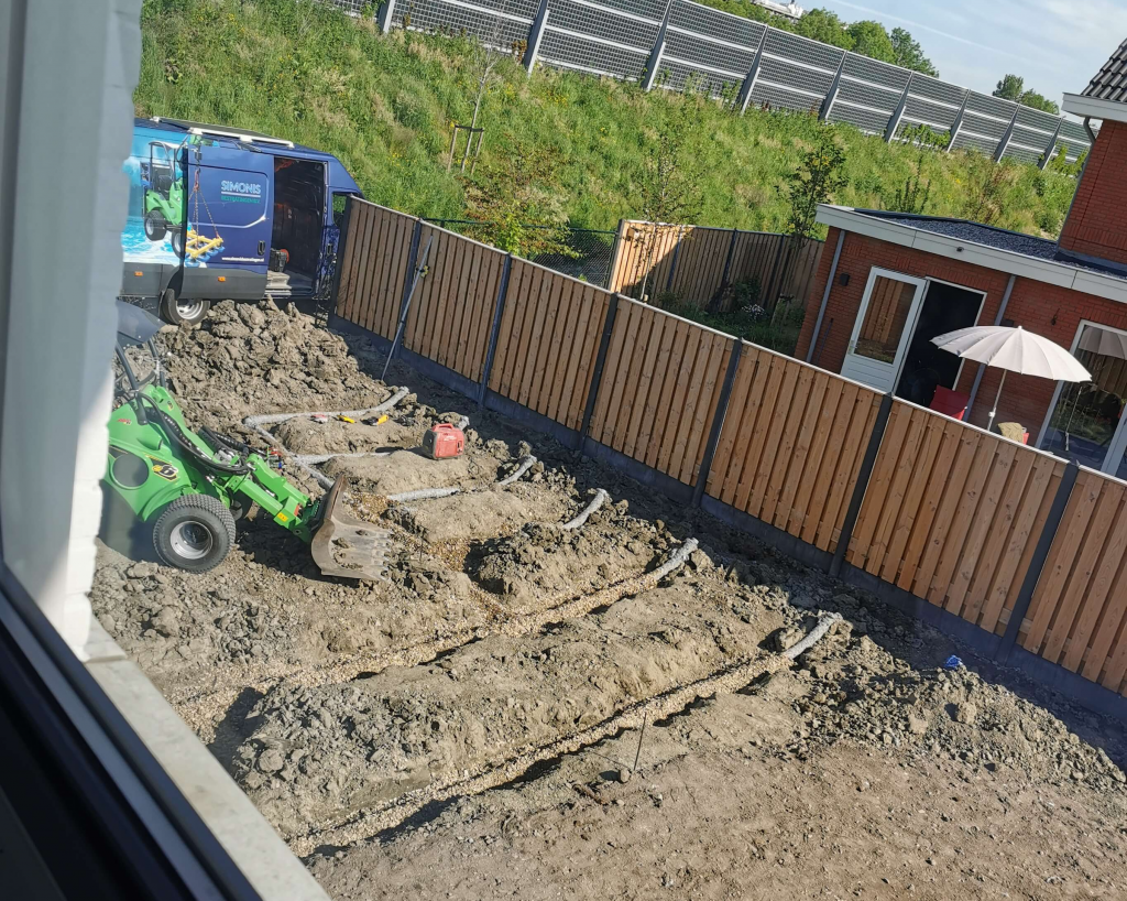 Drainage aanleggen in de tuin